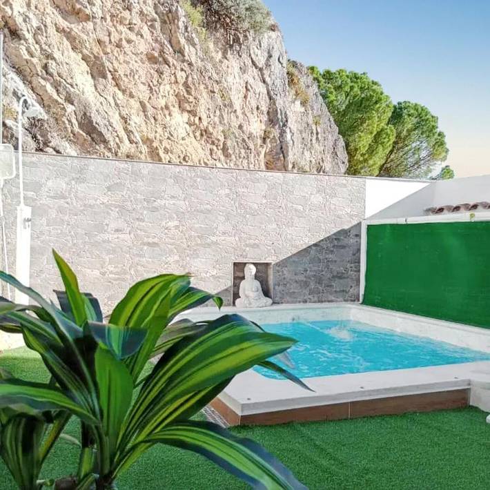 Casa rural para 4 personas, con Terraza además de Jardín y Piscina en Olvera - 3