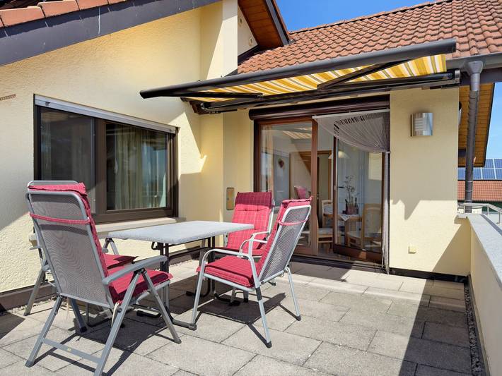 Hütte für 4 Personen, mit Balkon und Garten sowie Seeblick am Bodensee - 3