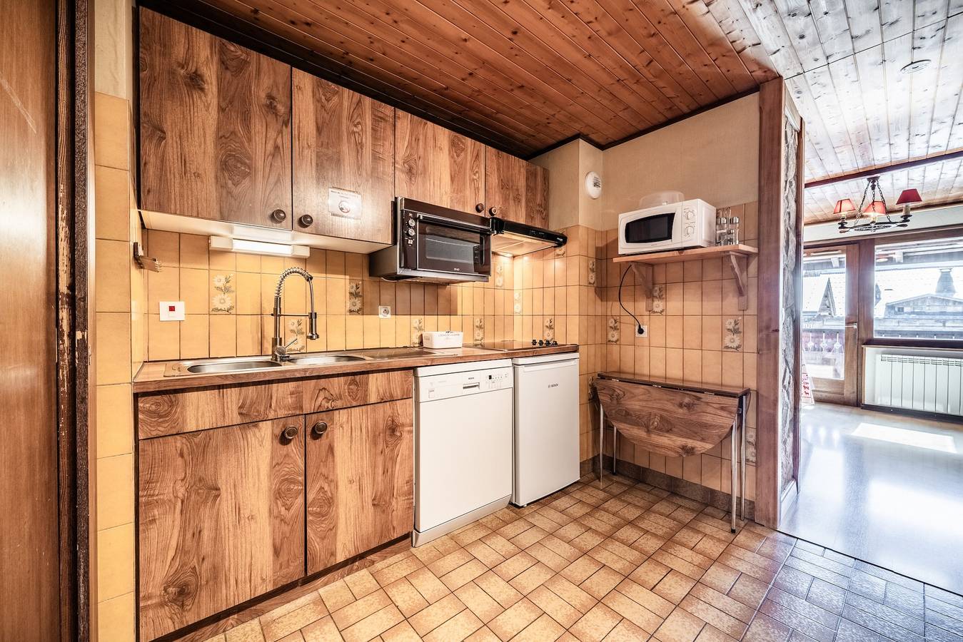 Apartamento entero, Apartamento 'Le Morclan' con vistas a la montaña y balcón in La Chapelle-d'Abondance, Les Portes du Soleil