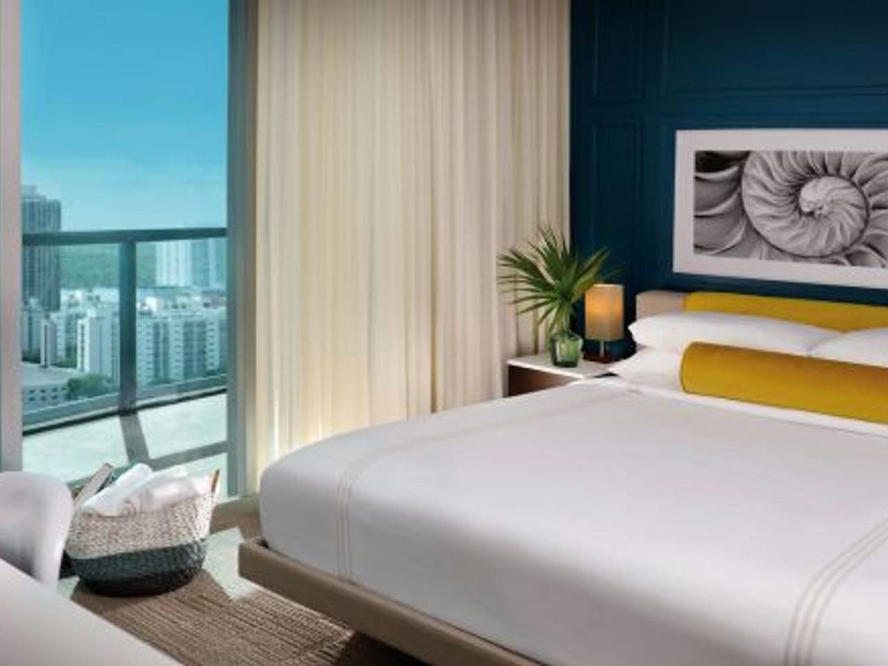 Sole Miami, a Noble House Resort - 2-Bedroom City View Suite in Sunny Isles Beach, Florida