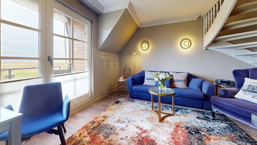 Ferienwohnung für 2 Personen, mit Ausblick und Balkon - 1