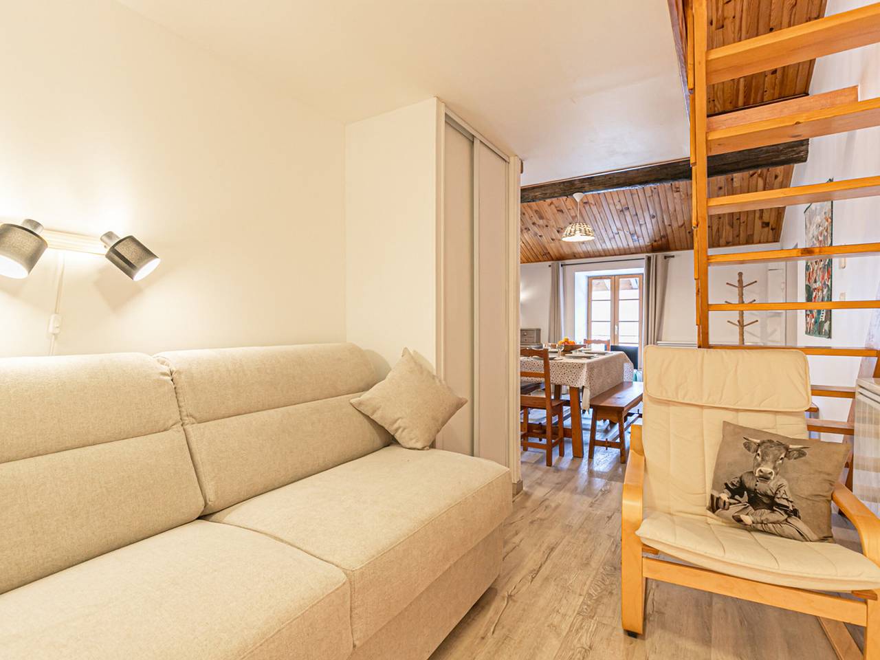 Encantador apartamento en el centro del pueblo, 6 pers, cerca de remontes in Aussois, Massif de la Vanoise