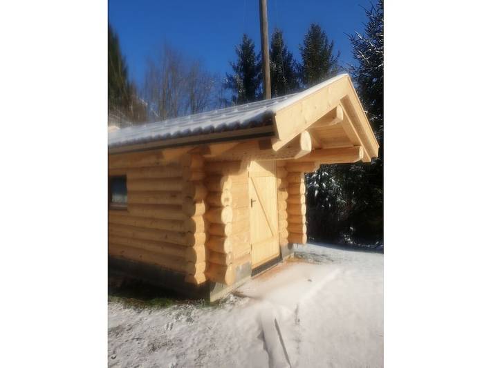 Ferienhaus für 4 Personen, mit Garten und Sauna in Nesselwang