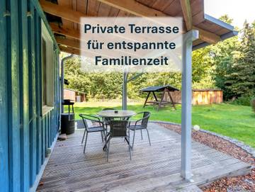 Bungalow für 4 Personen, mit Terrasse und Garten, kinderfreundlich in Korswandt