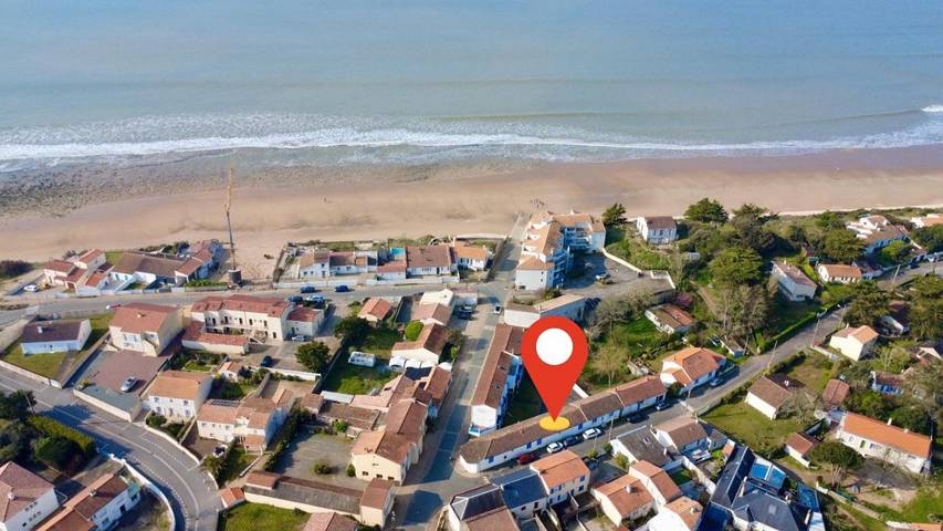 Gîte pour 4 personnes, avec terrasse, animaux acceptés dans Le Rocher