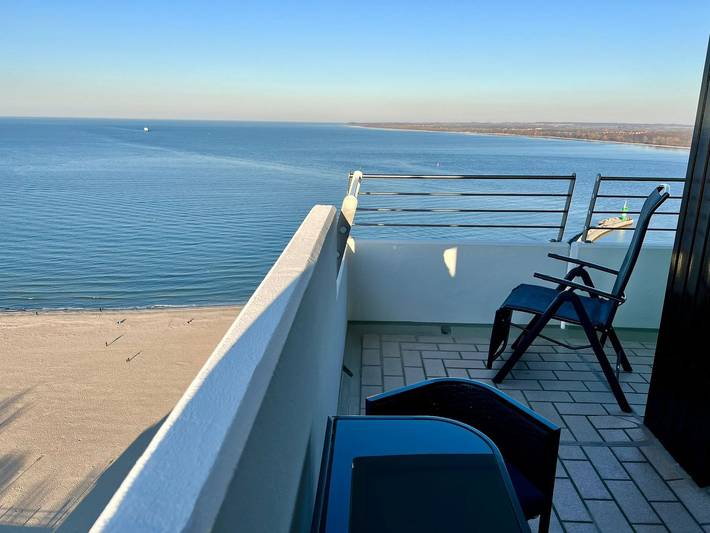 Ferienwohnung für 4 Personen, mit Balkon und Seeblick in der Lübecker Bucht - 3