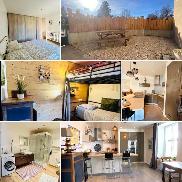 Gîte pour 7 personnes, avec terrasse et jacuzzi à Pontarlier - 2