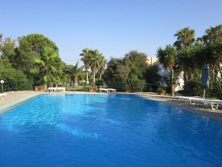 Apartamento para 2 personas, con Jardín además de Piscina y Vistas en Bodrum