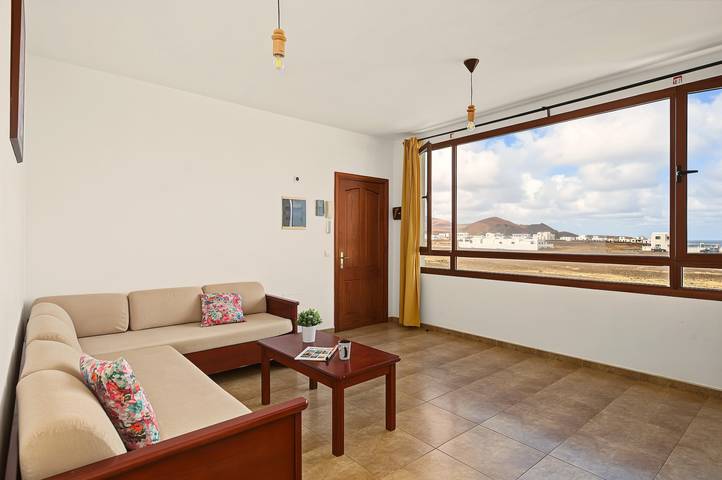 Ganze Wohnung, Ferienwohnung 'La Caracola' mit Meerblick und Wlan in La Santa, Tinajo