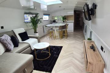 Hausboot für 6 Personen, mit Terrasse in England