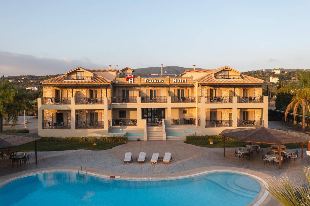 Tsokas Hotel in Finikounda, Messenien
