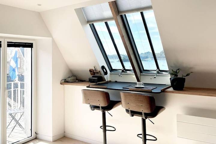 Gîte pour 5 personnes, avec vue et balcon dans Tour Solidor - 3