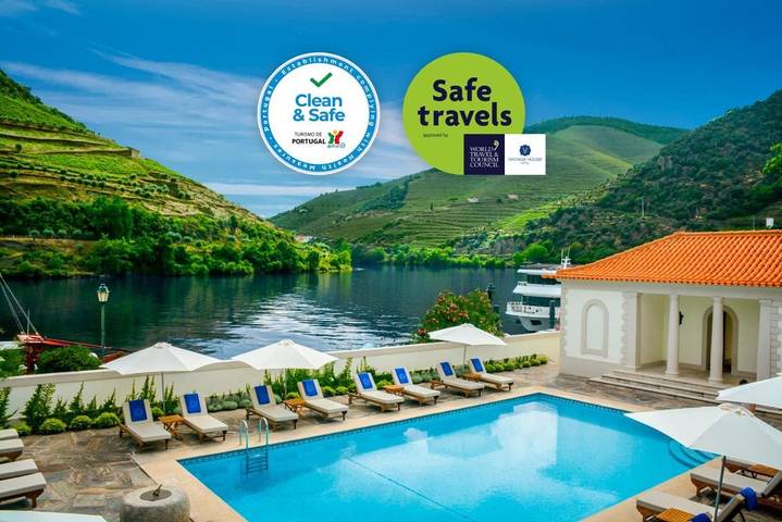 Apartamento para 2 personas, con Balcón y Terraza además de Jardín y Piscina en Pinhão