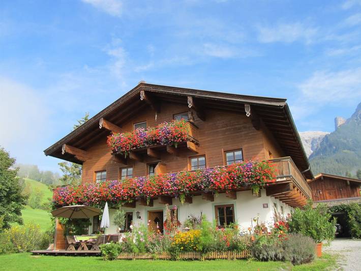 Ferienwohnung für 2 Personen, mit Balkon und Garten in Maria Alm