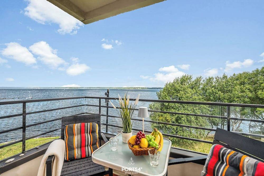 Ganze Wohnung, Lieblingsplatz - atemberaubender Wasserblick, Balkon, bodengleiche Dusche in Glücksburg, Flensburger Förde