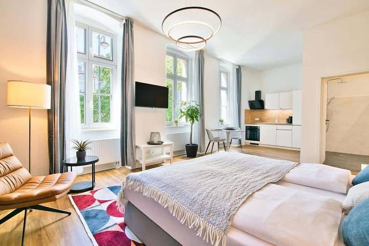 Appartement entier, Fh Suiten an der Oper | Ap.03 | free parking in Halle, Saale-Unstrut