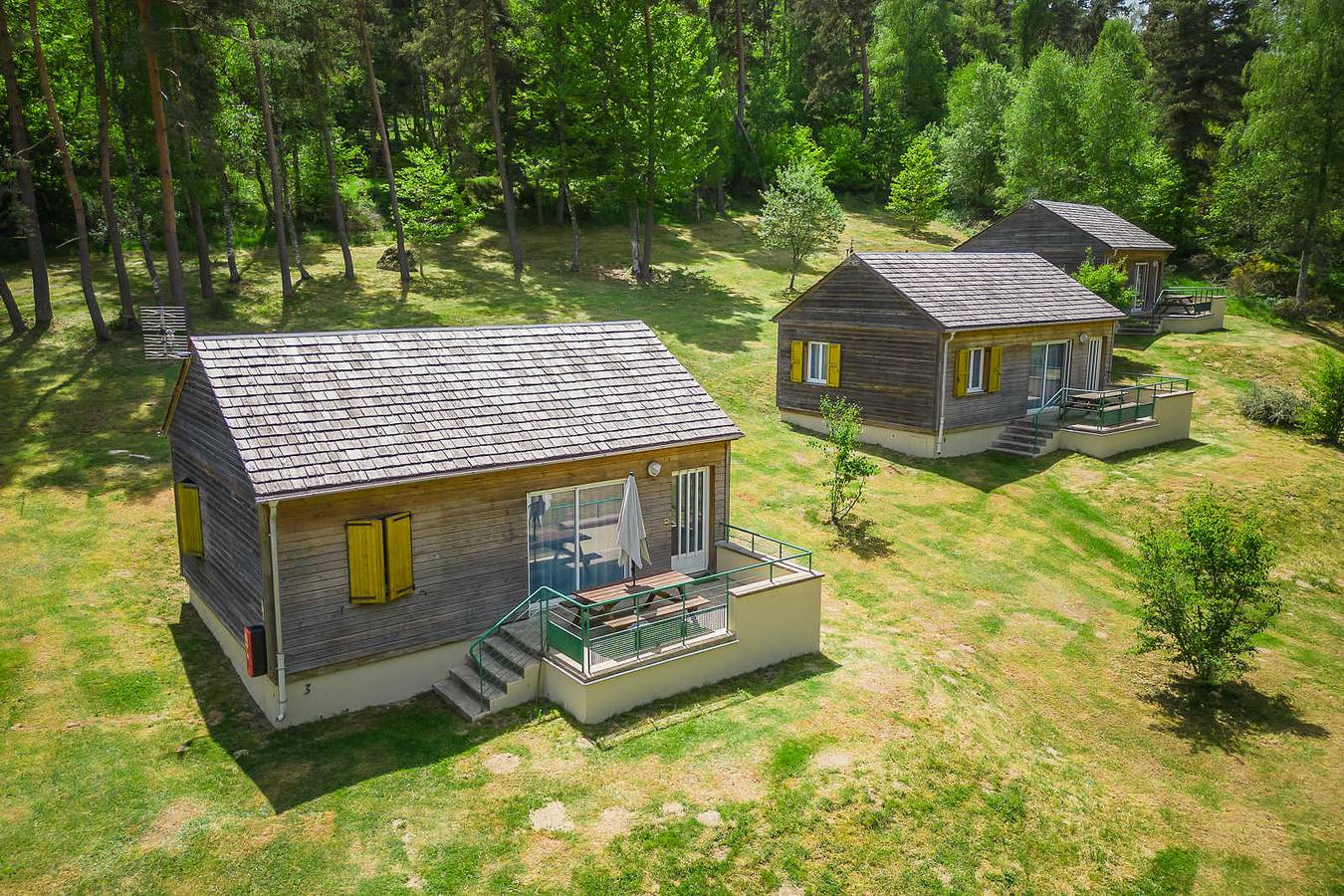 Logement 4/6 personnes - Les Chalets de la Vallée du Bès à Saint Juéry in Chauchailles, Región de Mende