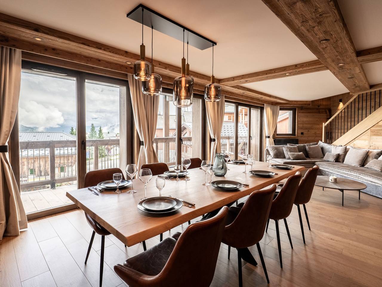 Ganze Wohnung, Luxuswohnung 170m², 5 Schlafzimmer, Skinah, Parken, Wifi in La Plagne, Aime-la-Plagne