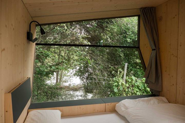 Ferienhaus für 2 Personen, mit Ausblick und Seeblick sowie Terrasse in Rheinebene - 3