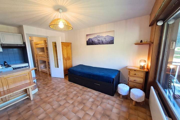 Gîte pour 5 personnes, avec Balcon dans Patinoire Le Grand Bornand - 2