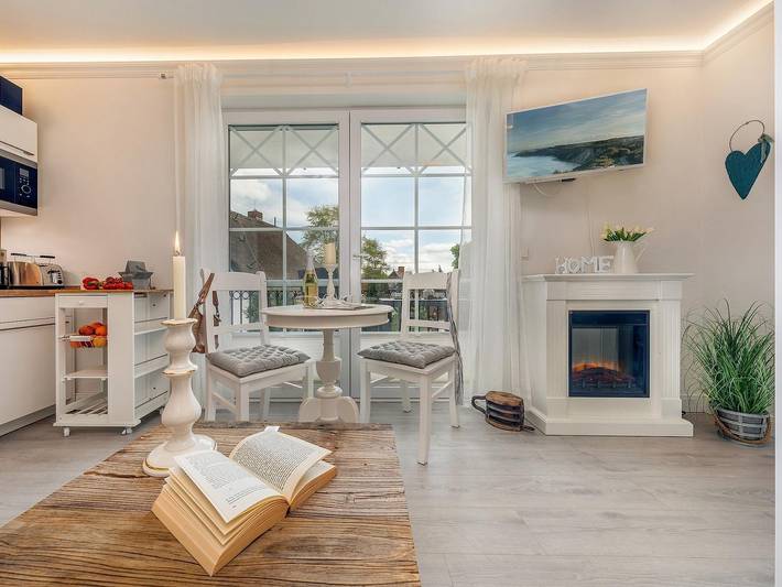 Ferienwohnung für 2 Personen, mit Balkon und Sauna in Zingst