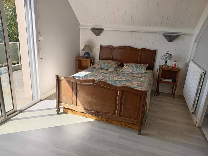 Appartement de vacances pour 6 personnes, avec Balcon ainsi que Terrasse et Jardin