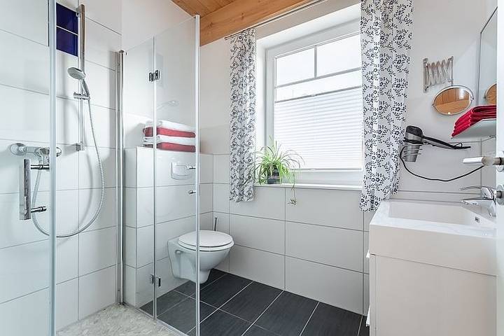 Ferienwohnung für 4 Personen, mit Terrasse und Garten sowie Sauna in Langholz - 3