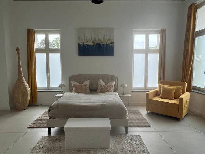 Ferienwohnung für 7 Personen, mit Whirlpool und Terrasse sowie Garten und Sauna
