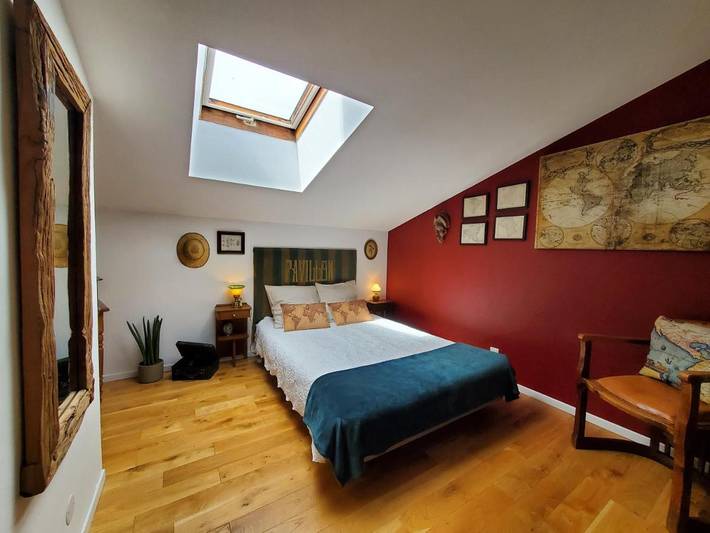 Maison d’hôte pour 2 personnes, avec Terrasse ainsi que Jardin et Piscine