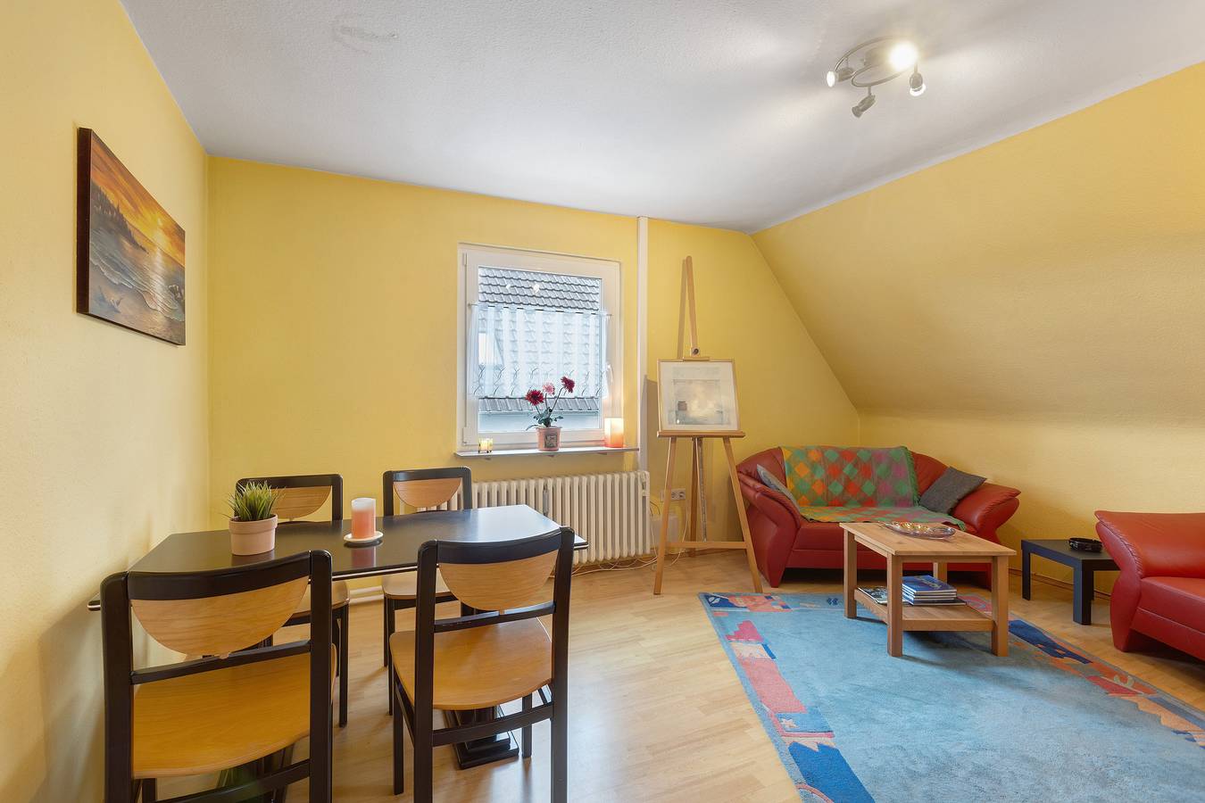 Ganze Wohnung, Ferienwohnung 'Ruhepol, 75qm' mit Gemeinschaftspool, Gemeinschaftsgarten und Wi-Fi in Vellmar, Hessisches Bergland