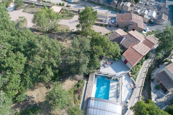 Gîte pour 6 personnes, avec Balcon et Terrasse ainsi que Jardin et Piscine à Camplong (Hérault) - 3