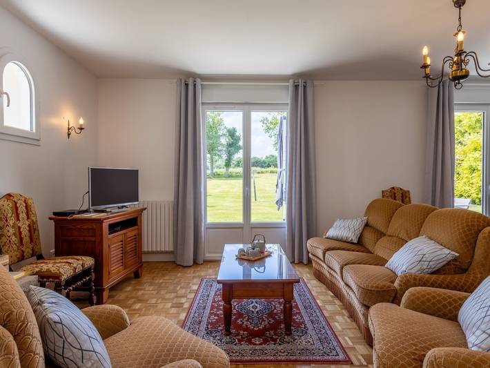 Maison de vacances 'Maison Familiale' avec terrasse privée, jardin privé et Wi-Fi in Plouisy, Région de Guingamp