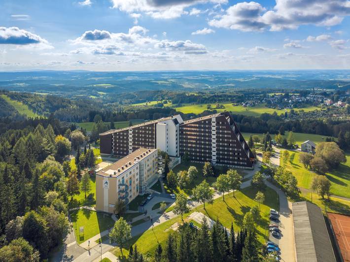 Ferienpark für 4 Personen, mit Sauna und Pool in Sachsen