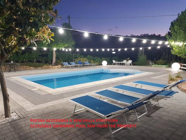 Gîte pour 4 personnes, avec piscine et terrasse à Valguarnera Caropepe - 2