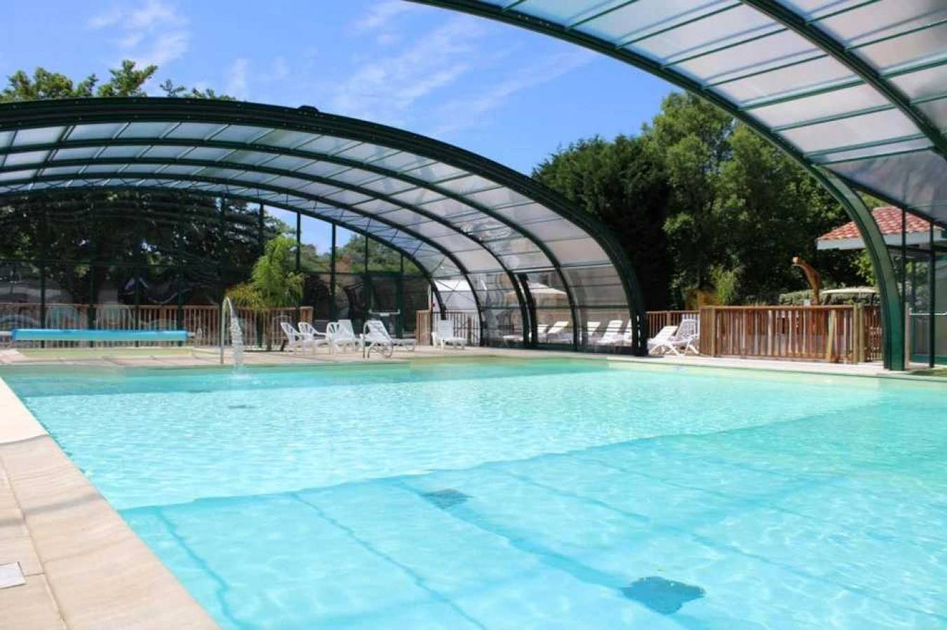 Camping 4 étoiles - Piscine  - ccaafee in Azur, Dax region
