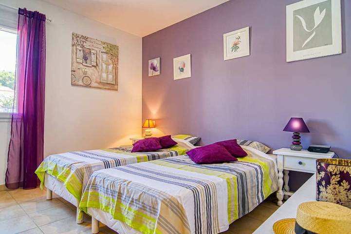 Villa Les Genêts in Montauroux, Costa mediterránea (Francia)
