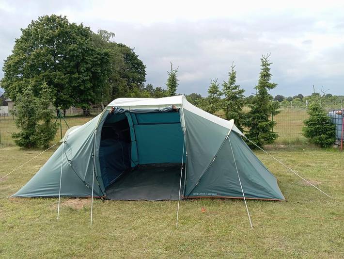 Zelt für 3 Personen, mit Terrasse und Garten sowie Kinderpool und Pool in Ostseeküste Polen - 2