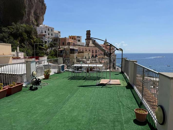 Appartamento per 5 persone, con Balcone e Terrazza nonché Panorama a Atrani