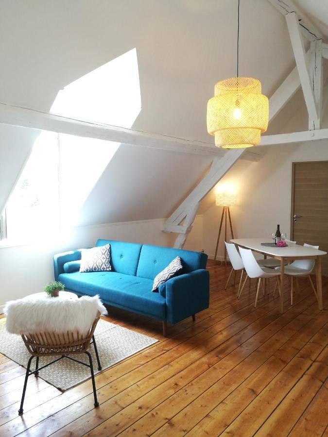 Hôtel pour 5 personnes, avec vue ainsi que jardin et terrasse dans Plage de Puys - 3