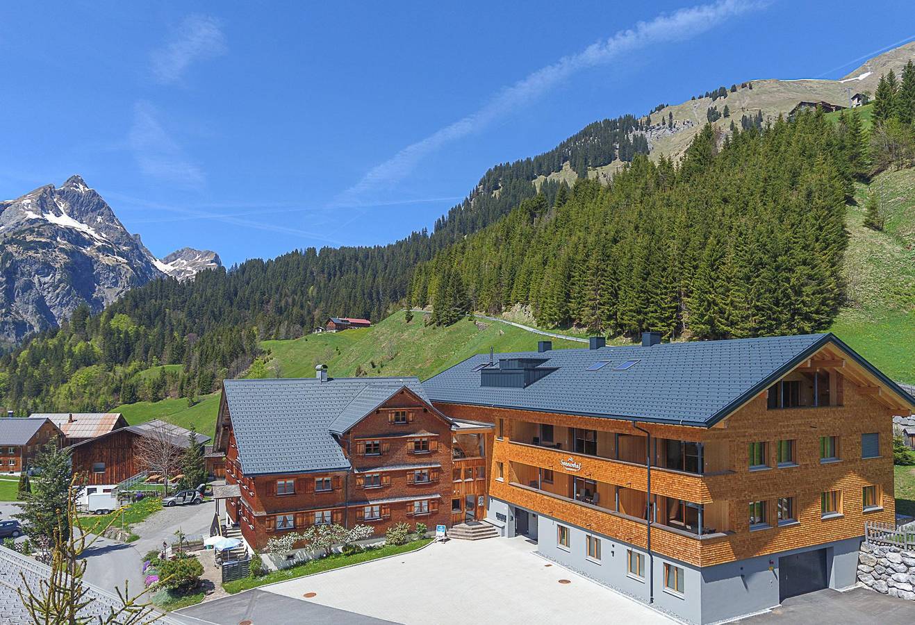 Geheel vakantieappartement, Appartement, bad, Wc, balkon in Schröcken, Bregenzerwoud