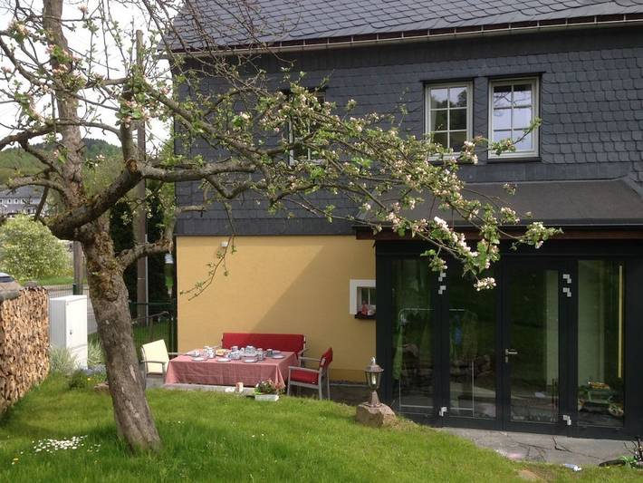 Ferienhaus für 4 Personen, mit Sauna und Garten, mit Haustier in Neuhausen/Erzgebirge - 2