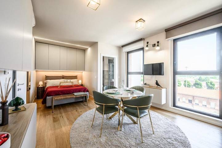 Appartamento per 2 persone, con Balcone e Terrazza nonché Panorama a Fidenza