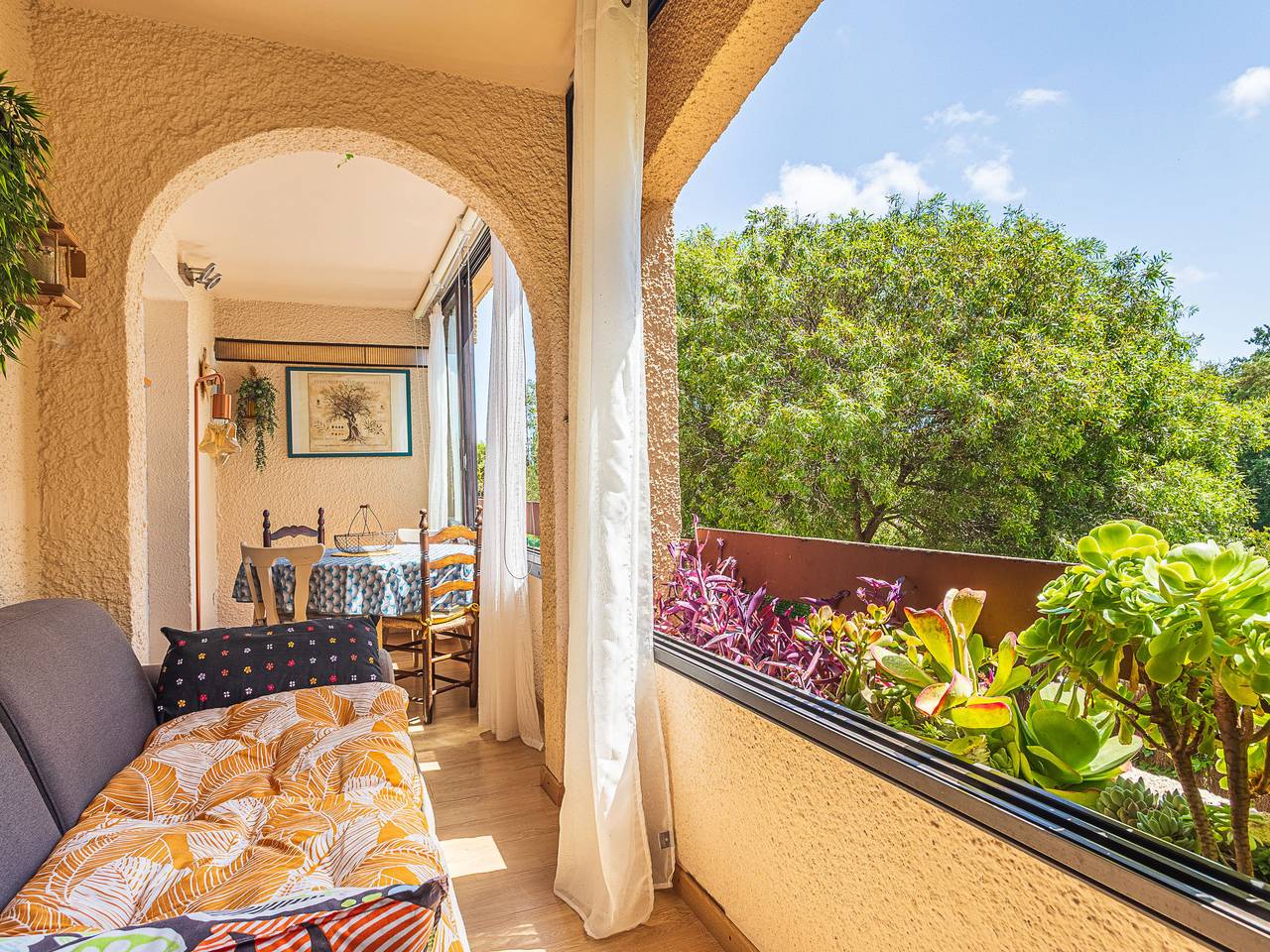 Ganze Wohnung, Les Mimosas Bleus in Bormes-les-Mimosas, Parc national Port-Cros