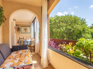 Gîte pour 4 personnes, avec vue et balcon à Bormes-les-Mimosas