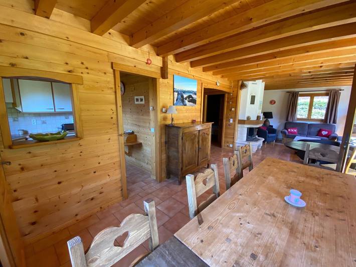 Chalet pour 10 personnes, avec terrasse à La Clusaz - 4