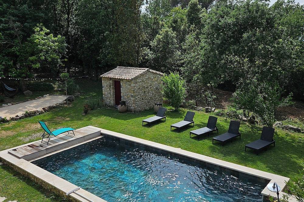 Geräumige ruhige Landhaus 5min Uzès in Saint-Victor-des-Oules, Nimes und Umgebung
