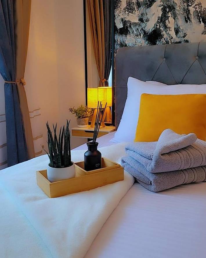 Ferienwohnung für 5 Personen, mit Garten und Terrasse sowie Ausblick - 1