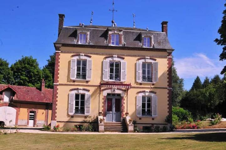 Maison de vacances pour 14 personnes, avec jardin