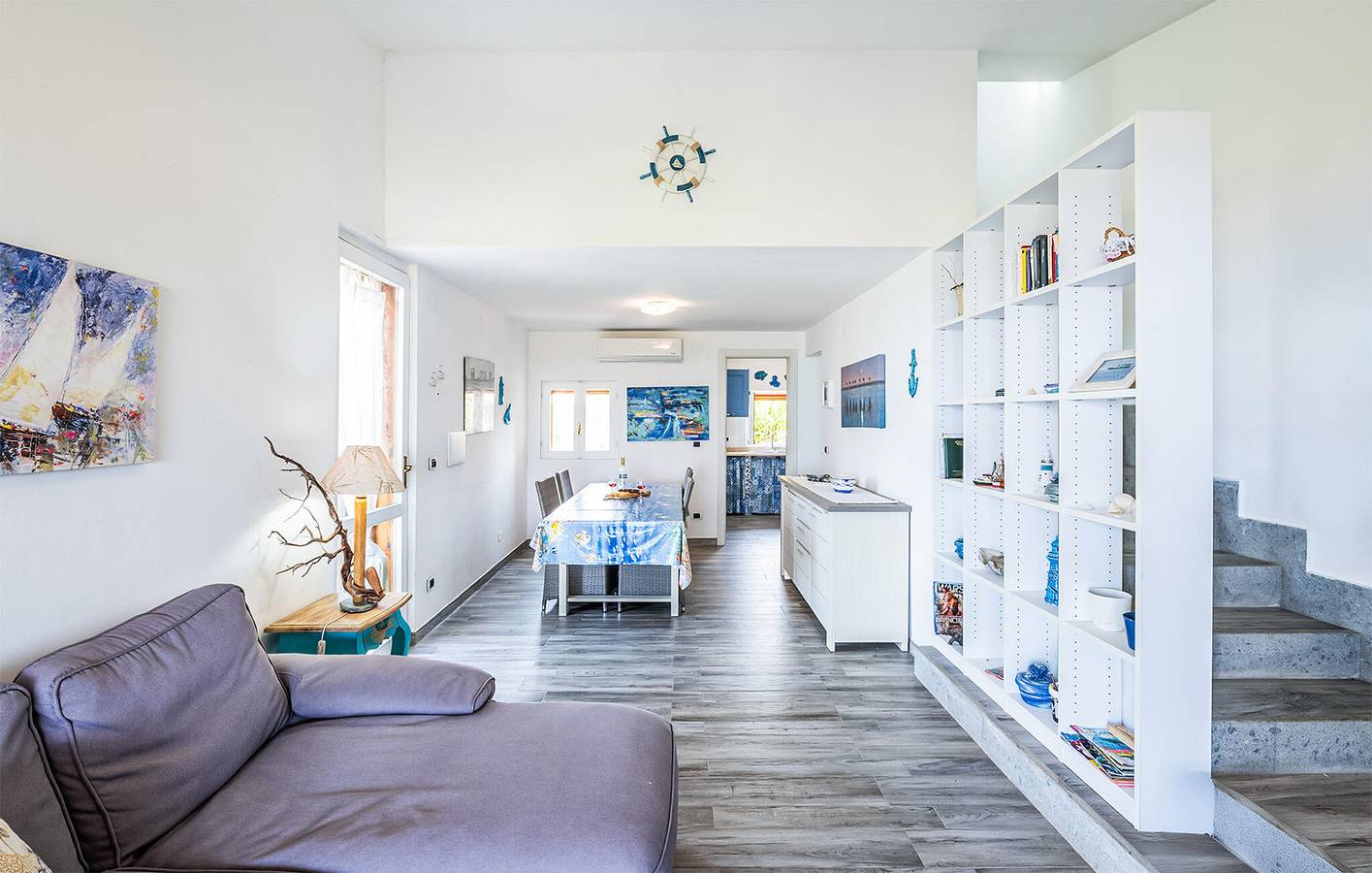 Une oasis en bord de mer : appartement lumineux avec terrasse, Wi-Fi et parking in Stintino, Nurra