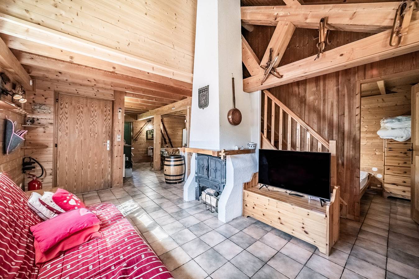 Chalet «8p Simple - Les Mésanges» con vistas a la montaña, terraza privada y Wi-Fi in Verchaix, Region Bonneville
